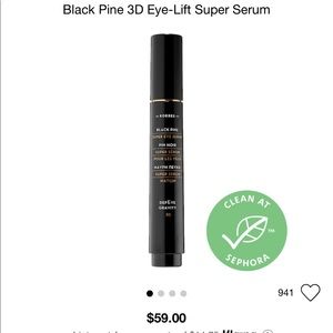 Black pine 3D lift serum